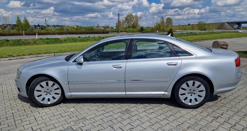 Audi A8 cena 34500 przebieg: 319700, rok produkcji 2007 z Chojnice małe 254